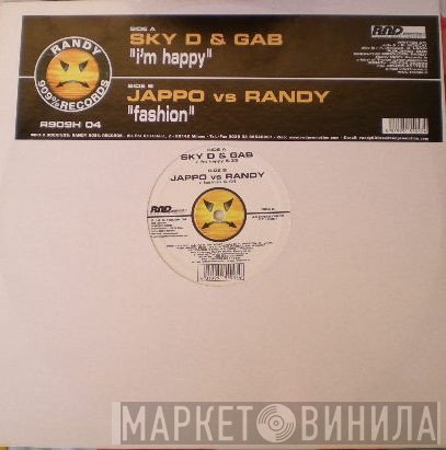 Sky D & Gab / DJ Jappo vs. Randy  - Happy EP