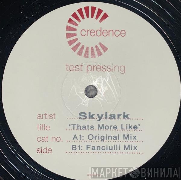 Skylark - That's More Like It