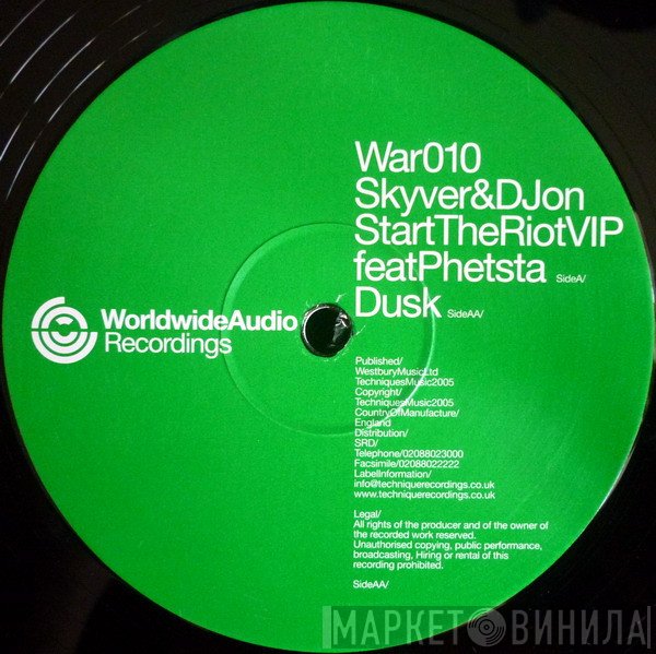 Skyver &amp; D Jon - Start The Riot VIP / Dusk