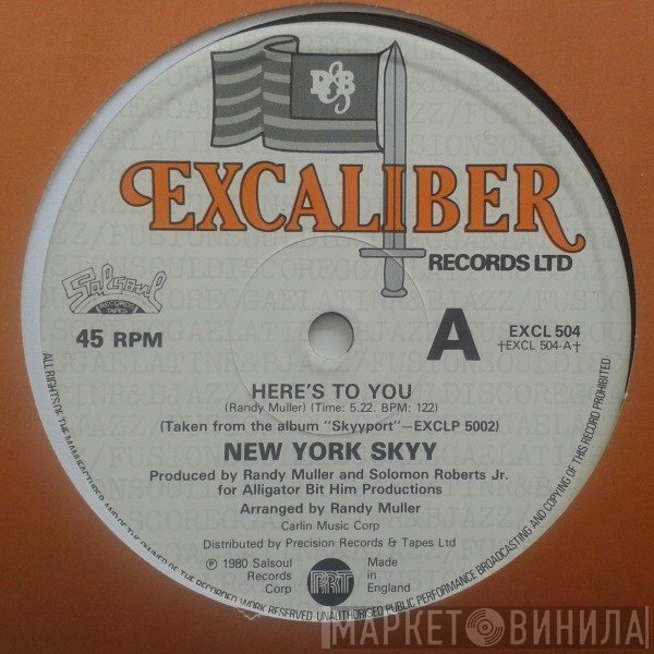 Skyy - Here's To You / No Music