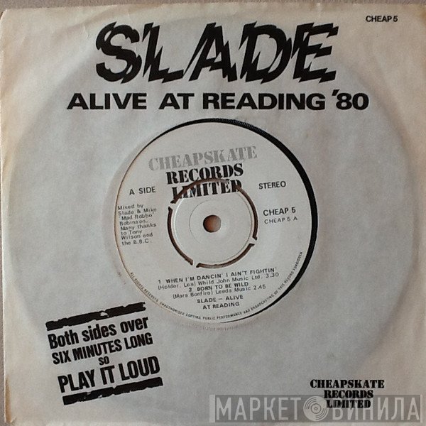 Slade - Alive At Reading '80