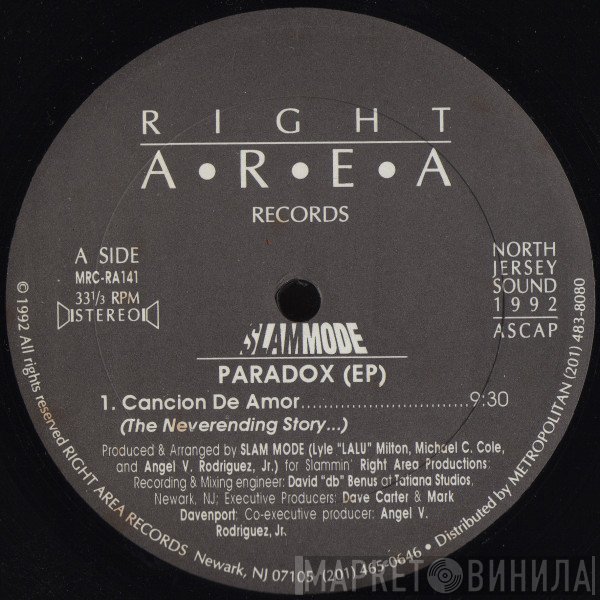 Slam Mode - Paradox (EP)