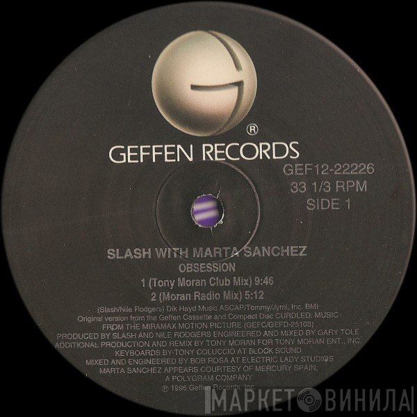 Slash  & Marta Sánchez  - Obsession