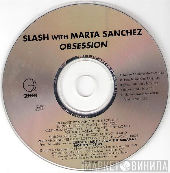 Slash  With Marta Sánchez  - Obsession