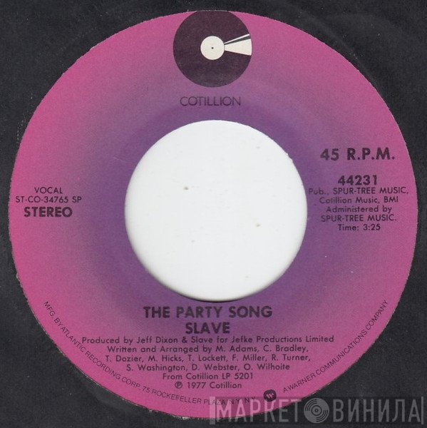 Slave - The Party Song / We Can Make Love