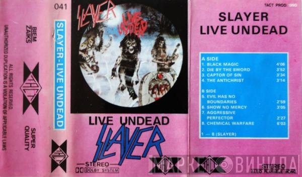 Slayer  - Live Undead