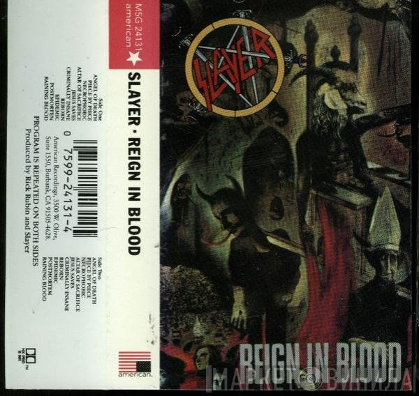 Slayer  - Reign In Blood