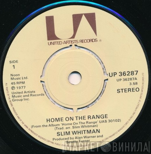 Slim Whitman - Home On The Range