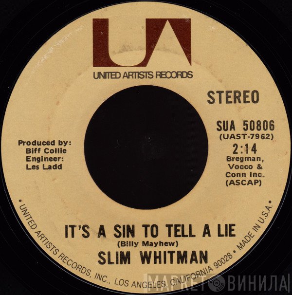 Slim Whitman - It's A Sin To Tell A Lie
