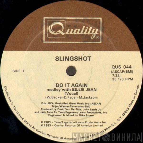 Slingshot - Do It Again (Medley With Billie Jean)