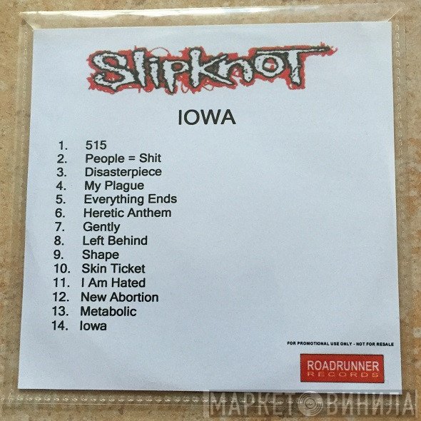 Slipknot  - Iowa