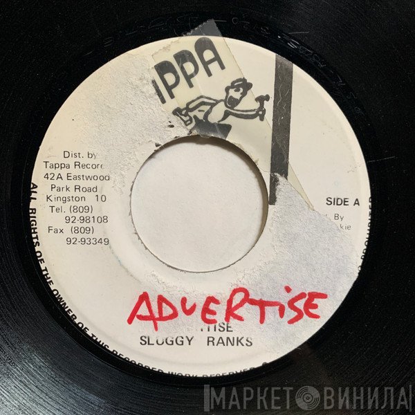 Sluggy Ranks  - Advertise