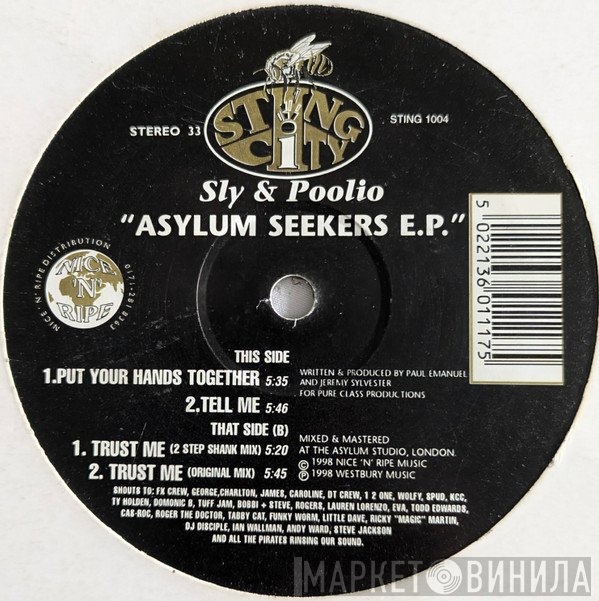 Sly & Poolio - Asylum Seekers E.P.