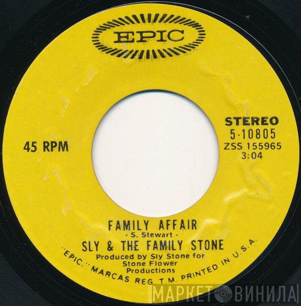 Sly & The Family Stone  - Family Affair / Luv N' Haight
