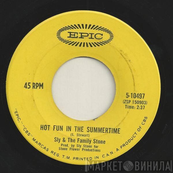 Sly & The Family Stone  - Hot Fun In The Summertime / Fun