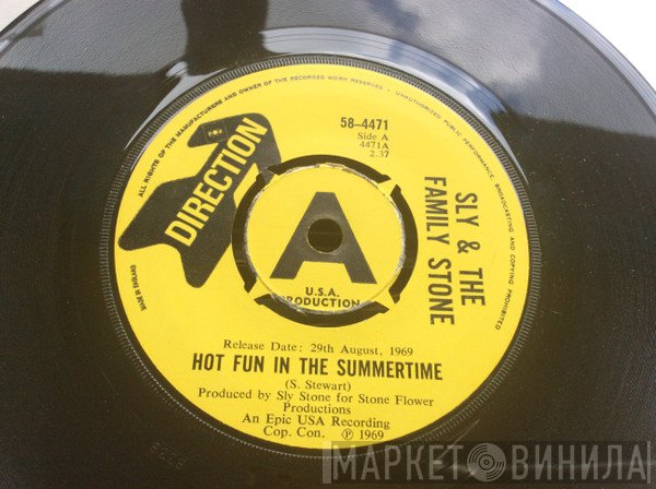 Sly & The Family Stone  - Hot Fun In The Summertime / Fun