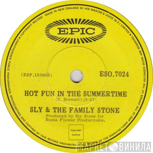 Sly & The Family Stone  - Hot Fun In The Summertime / Fun