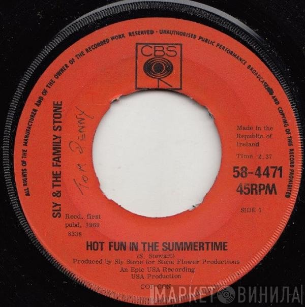 Sly & The Family Stone  - Hot Fun In The Summertime
