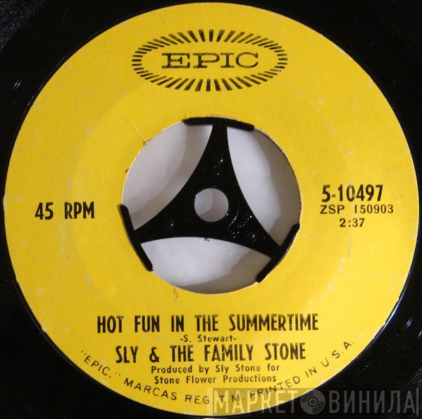 Sly & The Family Stone  - Hot Fun In The Summertime