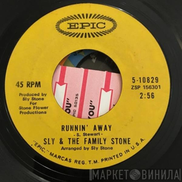 Sly & The Family Stone - Runnin' Away / Brave & Strong