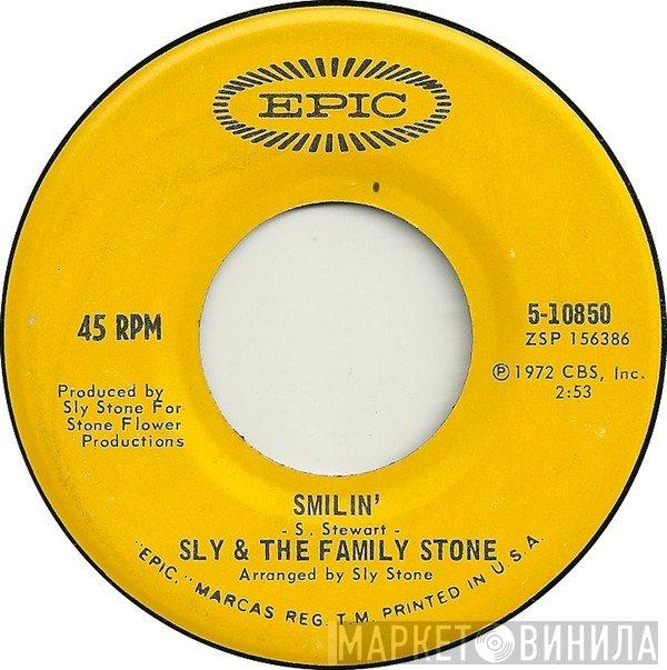Sly & The Family Stone  - Smilin'
