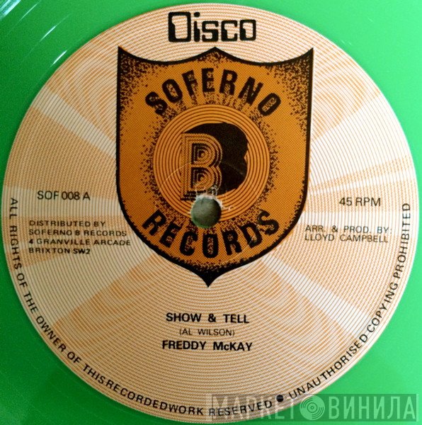 Sly & The Revolutionaries, Freddie McKay - Show & Tell / Nasha Rock 81 Style
