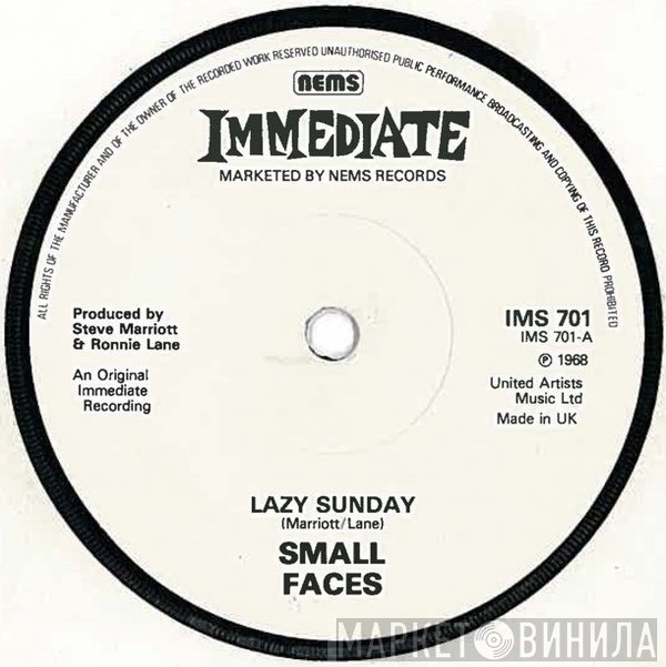 Small Faces - Lazy Sunday / Autumn Stone