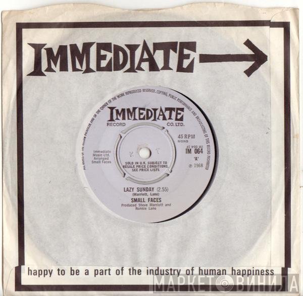Small Faces - Lazy Sunday/Rollin' Over (Part II Of Happiness Stan)