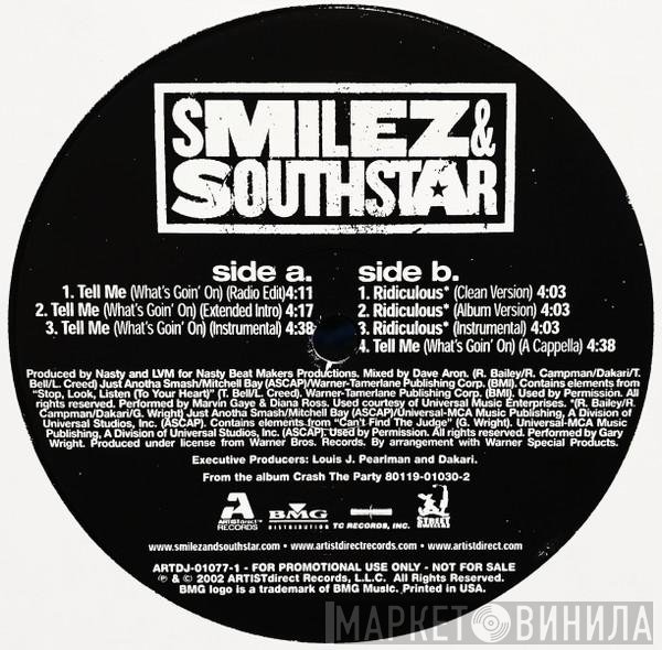 Smilez &amp; Southstar - Tell Me (What's Goin' On)