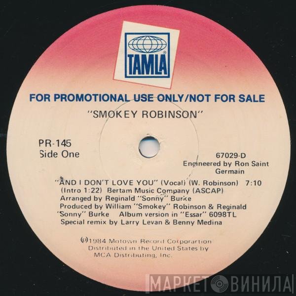 Smokey Robinson - And I Don't Love You