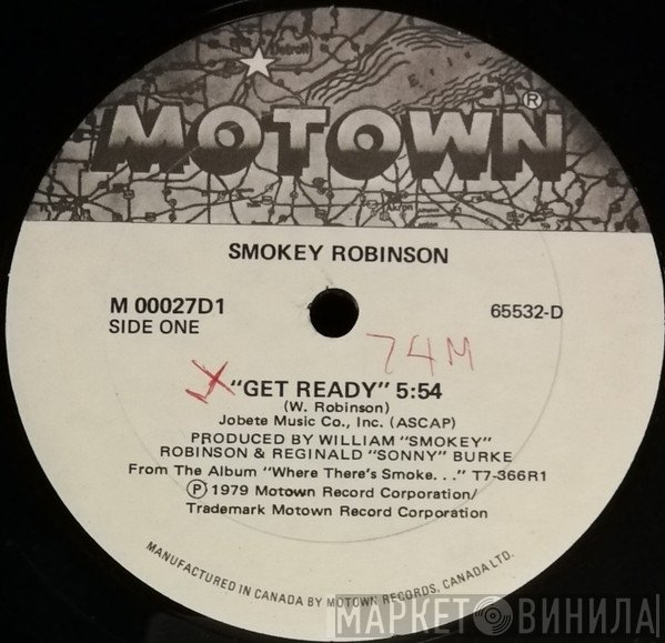 Smokey Robinson  - Get Ready