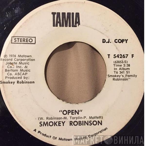 Smokey Robinson  - Open