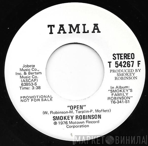 Smokey Robinson  - Open