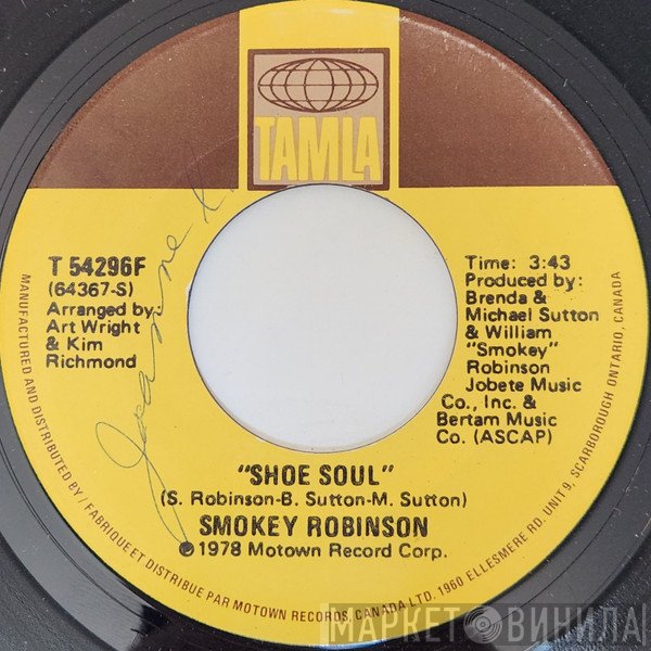 Smokey Robinson - Shoe Soul / I'm Loving You Softly
