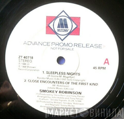 Smokey Robinson - Sleepless Nights