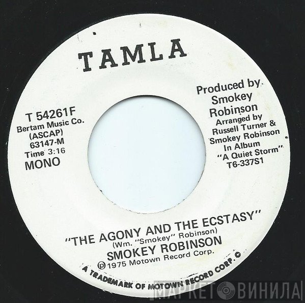 Smokey Robinson - The Agony And The Ecstasy