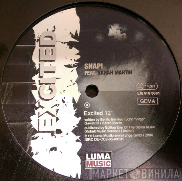 Snap! Feat. Sarah Martin   - Excited