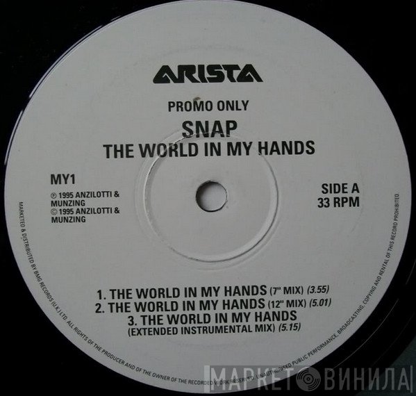 Snap! - The World In My Hands