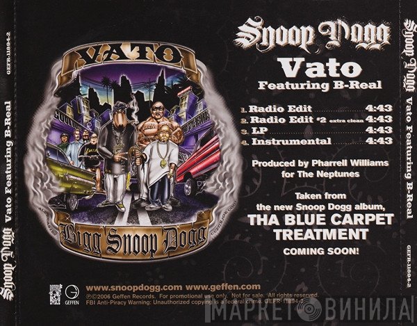 Snoop Dogg Featuring B-Real  - Vato