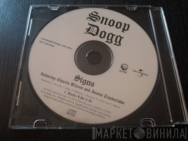 Snoop Dogg Featuring Charlie Wilson & Justin Timberlake  - Signs