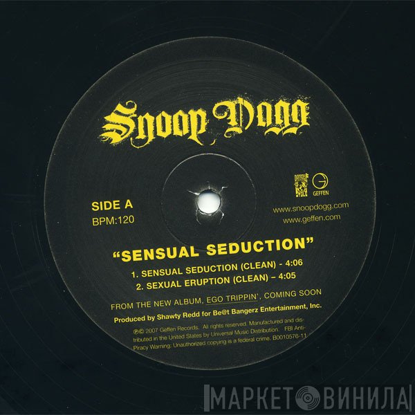 Snoop Dogg  - Sensual Seduction