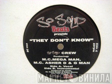 So Solid Crew - They Don't Know
