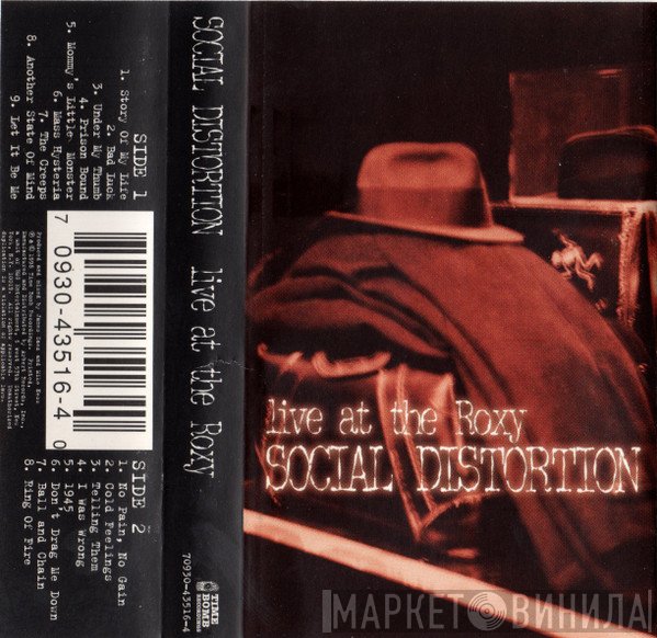 Social Distortion  - Live At The Roxy