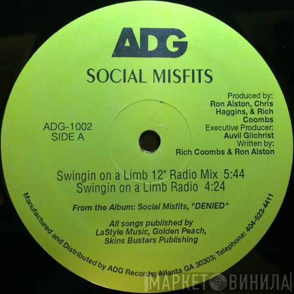 Social Misfits - Swingin On A Limb