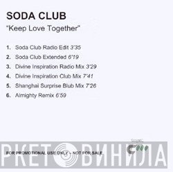 Soda Club - Keep Love Together (6 Mixes)