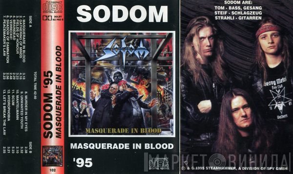 Sodom  - Masquerade In Blood