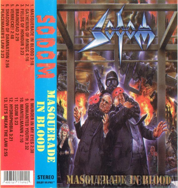 Sodom  - Masquerade In Blood