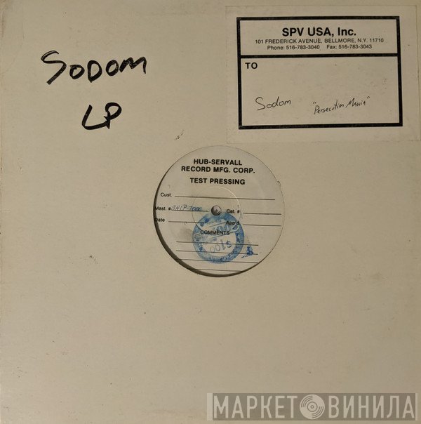 Sodom  - Persecution Mania