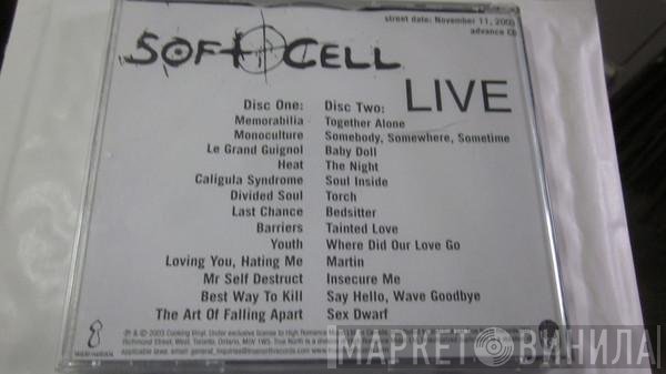 Soft Cell  - Live