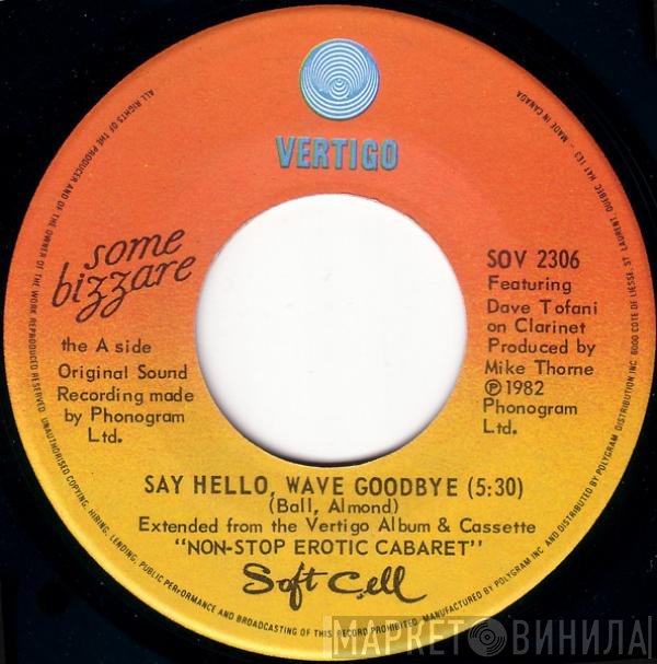Soft Cell  - Say Hello, Wave Goodbye
